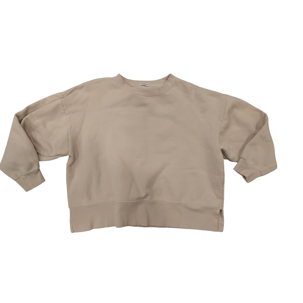 Samansa Mos2 Disney Princess Snow White Sweatshirt Beige Tan Graphic Pullover